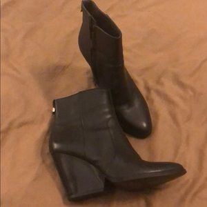 Wedge boots.. gently used